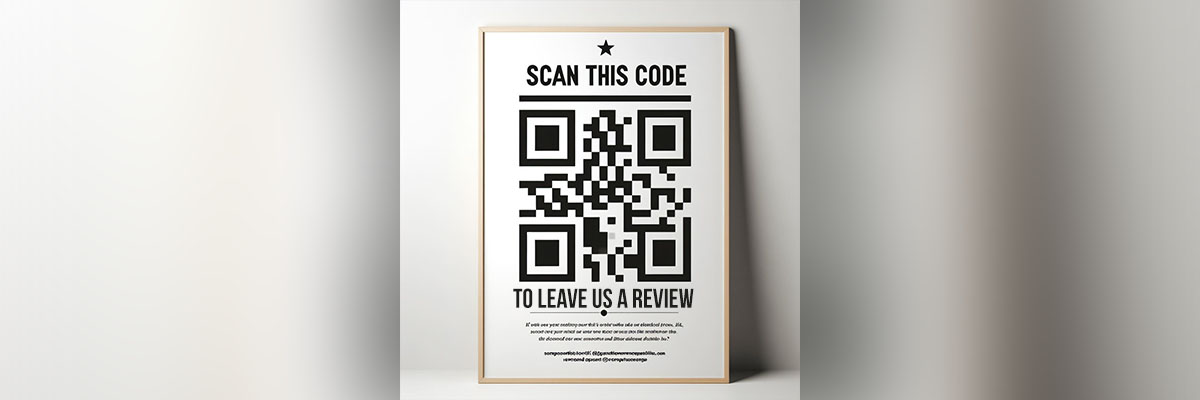 Otix scan this QR code to review us